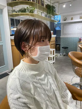 ショート 髪質改善レイヤー/ ボブたんの翔太のヘアスタイル