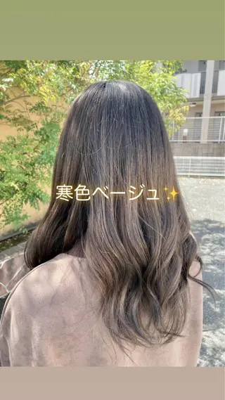 カラー WEST✂︎AKI HIRO✂︎大和高田のヘアスタイル