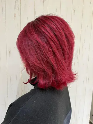 ミディアム カラー Ｕｋａ .のヘアスタイル