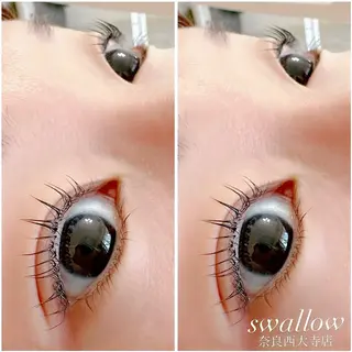 マツエク・マツパ swallow 奈良西大寺店のマツエク・マツパデザイン