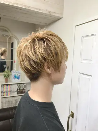 メンズ 前地 麻衣のヘアスタイル