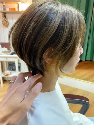 ショート 西尾 隆介のヘアスタイル