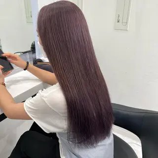 ロング カラー パーマ ヘアアレンジ メンズ キッズ ネイル マツエク・マツパ アイブロウ 💕トレンドうる艶髪 💕TUNE銀座のヘアスタイル