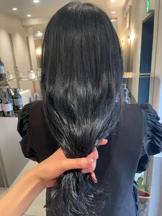 ロング カラー 🪞透け感&韓国ヘア 🪞honokaのヘアスタイル