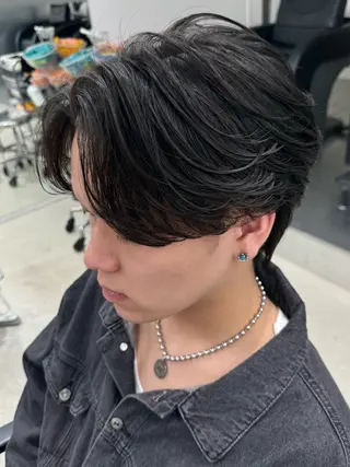 パーマ メンズ 名古屋シャドウパーマ /伊藤恵悟のヘアスタイル