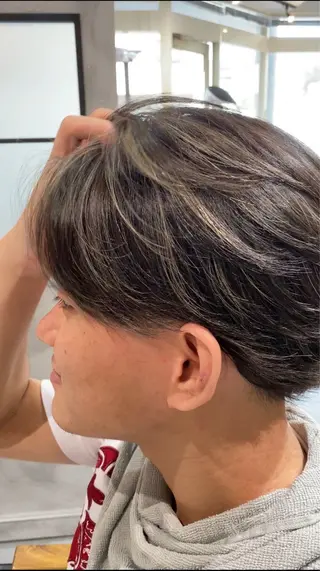 ショート 石井 大空のヘアスタイル