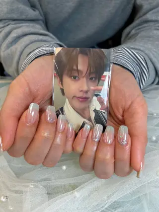 ネイル takara nail所属・takara射水高岡 マグネット韓国ポップのネイルデザイン