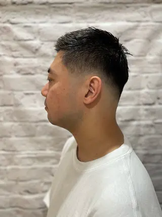 ショート メンズ 無料メンズカット❗️ 岡本晟我のヘアスタイル