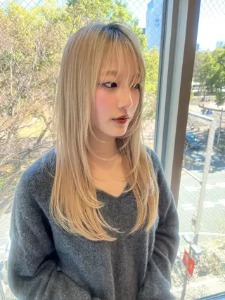 ロング 鈴木 拓馬のヘアスタイル