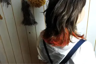 ミディアム カラー LILIS hair designのヘアスタイル