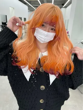 カラー LINOET by ENGOL NAGOYA所属・伊藤 七奈のヘアスタイル