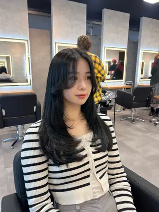 ロング カラー 💖札幌カラー 指名No.1💖玲奈のヘアスタイル