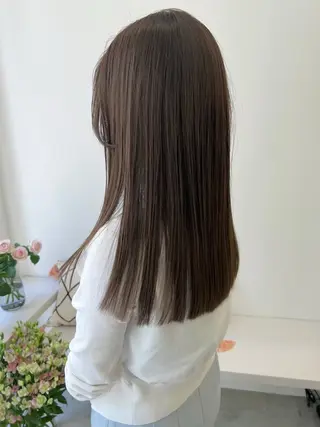 カラー ゆうひ🎀 チョコレートカラーのヘアスタイル