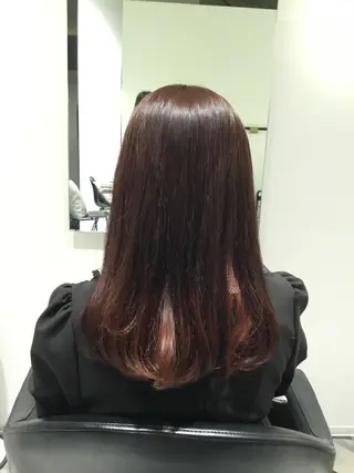 セミロング ✨あなたのお悩み解消 美容師✨TOMOKAのヘアスタイル