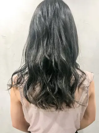 ロング カラー 江畑 匠 新宿三丁目 徒歩30秒⭐️のヘアスタイル
