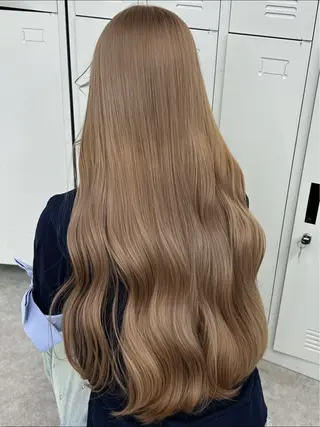 ロング カラー 💍モテる艶髪 透明感カラー💖のヘアスタイル