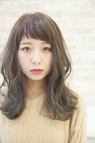 セミロング カラー パーマ お得なクーポン掲載▼ 🌷三國祐美🌷のヘアスタイル