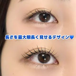 マツエク・マツパ 鈴木 理彩のマツエク・マツパデザイン