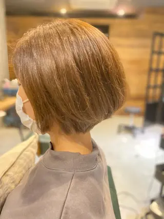 ショート glowm店長 加藤翔太のヘアスタイル