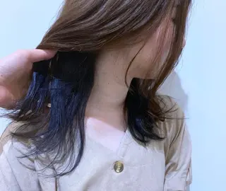 カラー ❁*EARTH/A 島崎千夏❁⃘*.ﾟのヘアスタイル