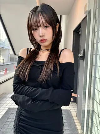 カラー green／ yumekaのヘアスタイル