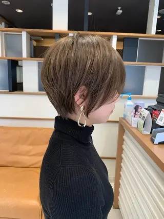 ショート 林 瑞起のヘアスタイル