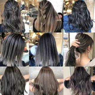 ロング カラー _ WHITE三宮店のヘアスタイル