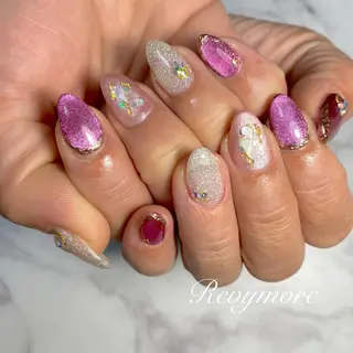 ミディアム ネイル nail salon Revymoreのネイルデザイン