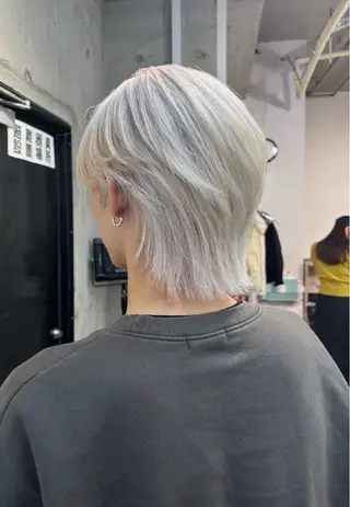 ショート カラー メンズ SHOTO ハイトー ン/ブロンドカラーのヘアスタイル