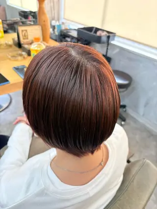 ショート シモイケ ルアのヘアスタイル