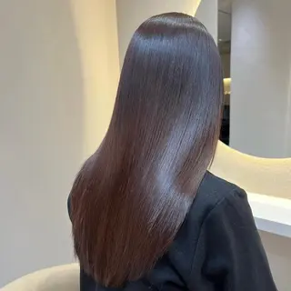 ロング 艶カラー/ボブ /似合わせ/田口愛那のヘアスタイル