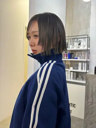 カラー 杉水 葉月のヘアスタイル