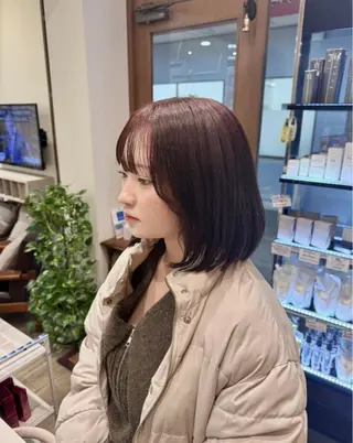 ミディアム 🐈‍⬛ ibuのヘアスタイル