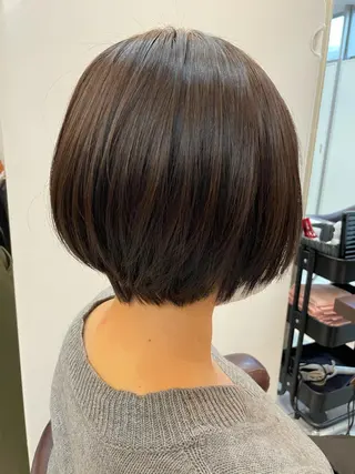 ショート ⭐️透け感カラー /齊藤容史⭐️のヘアスタイル