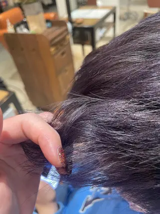 メンズ ブリーチ🌟リタッチ 🎠KANON🎡のヘアスタイル