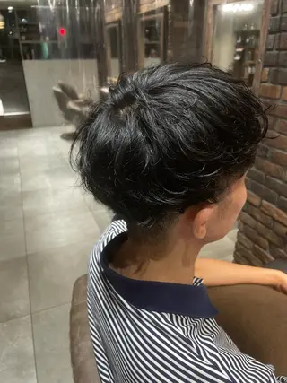 メンズ 寒河江 真希のヘアスタイル