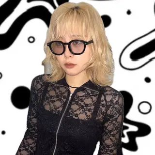 ミディアム カラー Rena✴︎トレンド ×スタンダードMIXのヘアスタイル