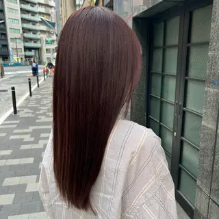 カラー 髪質改善/レイヤー× 縮毛矯正🤍maiのヘアスタイル