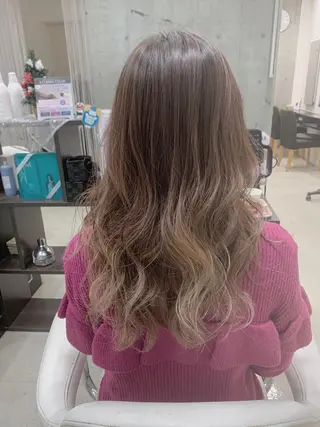ロング 髪質改善×レイヤー 高嶋のヘアスタイル