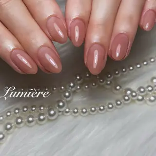 ネイル Lumière｜ ロング｜ワンホンのネイルデザイン