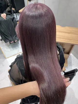 ロング カラー ハイトーン/韓国風/ 艶髪/吉祥寺のヘアスタイル