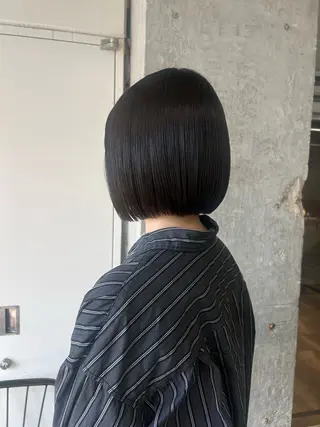 ミディアム 伊藤ほのか/パーマ /酸性ストレートのヘアスタイル