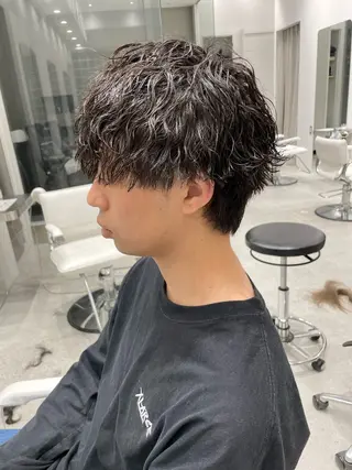 メンズ 無料ショートモデル 募集中❗️秋山ひらいのヘアスタイル