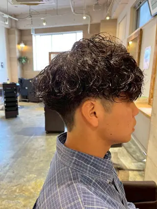 パーマ メンズ メンズカット パーマ特化  清士郎のヘアスタイル