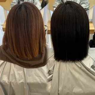 ミディアム Agu hair 粉河のヘアスタイル