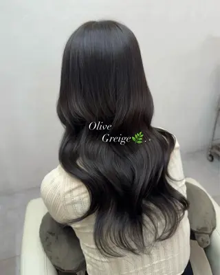 セミロング 🤍 韓国ヘア / INORI 🤍のヘアスタイル