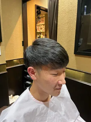 ショート メンズ 工藤 千織のヘアスタイル