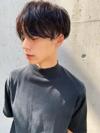 メンズ レイヤー/ボブパーマ ⭐️NAOKIのヘアスタイル