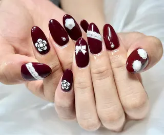 ネイル Horie 雪のネイルデザイン