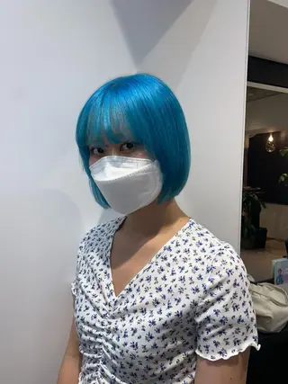 カラー ハイトーン職人 ♡中島凱人のヘアスタイル